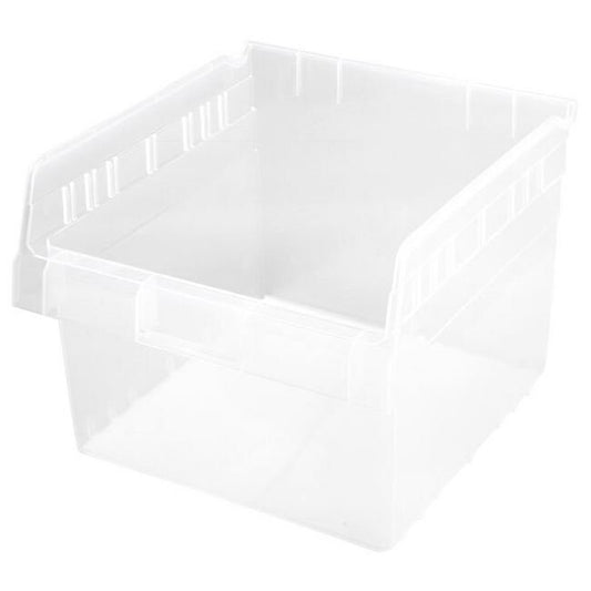 Clear Shelf Bin - 11-5/8 x 11-1/8 x 8 Inches - Image 1