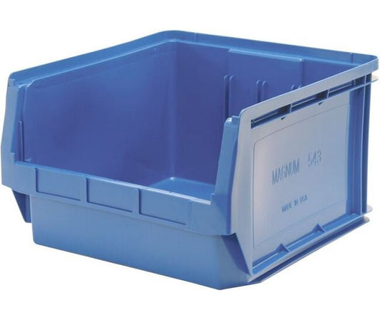 Magnum Series Blue Material Handling Bin 19-3/4in x 18-3/8in x 11-7/8in - Image 1