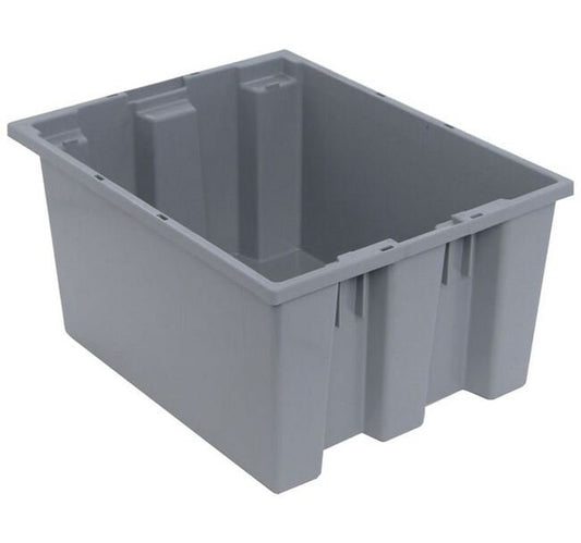 Gray Stack & Nest Tote - 19-1/2" x 15-1/2" x 10" - Image 1