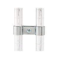 Heavy-Duty 3-1/3in Post Clamp for Shelving Units