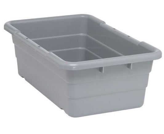 Gray Cross Stack Tub - 25-1/8" x 16" x 8-1/2" - Image 1