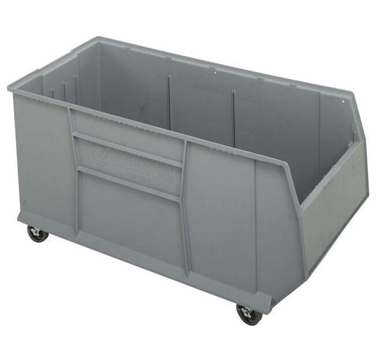 Gray Mobile Rackbin Container - Image 1