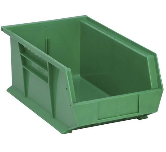 Green Ultra Stack & Hang Bin - 13-5/8" X 8-1/4" X 6" - Image 1
