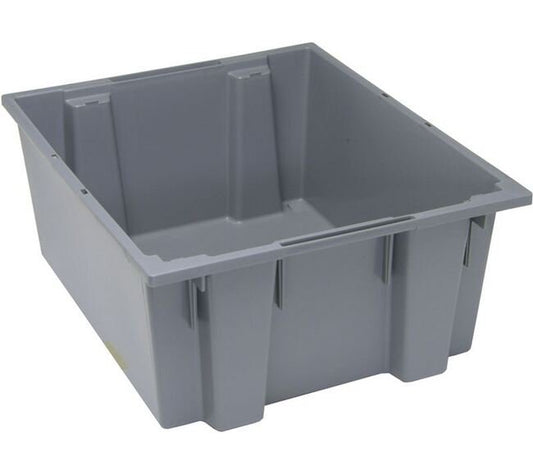 Gray Stack & Nest Tote 23-1/2" x 19-1/2" x 10" - Image 1