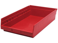 Red Shelf Bin 17-7/8" x 11-1/8" x 4"