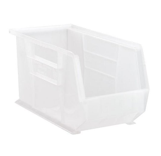 Quantum Storage Ultra Hang & Stack Bin - Clear 18" x 8-1/4" x 9" - Image 1