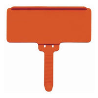 Orange Hanging Label Holder 25 Pack