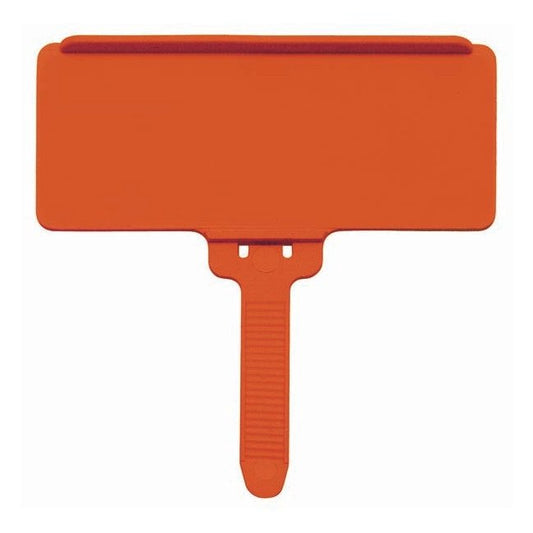 Orange Hanging Label Holder 25 Pack - Image 1