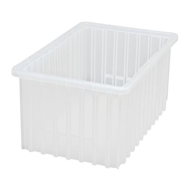 Clear Dividable Grid Container 16.5 x 10.875 x 8 - Image 1