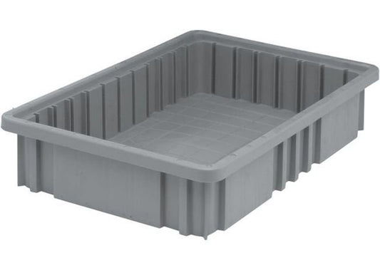 Gray Dividable Grid Container 16-1/2In x 10-7/8In x 3-1/2In - Image 1