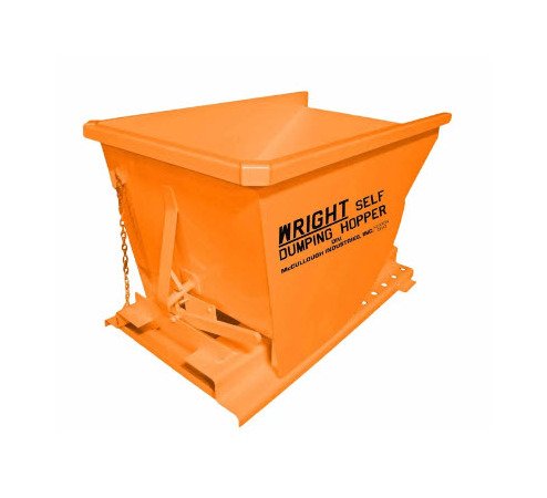 Heavy-Duty Self-Dumping Hopper for Bulk Material Handling - Image 1