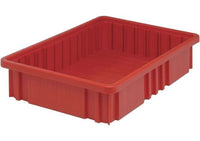 Red Dividable Grid Container 16-1/2In x 10-7/8In x 3-1/2In