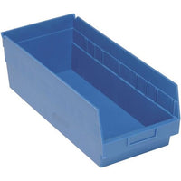 Blue Shelf Bin 17-7/8" x 8-3/8" x 6"