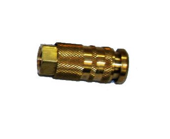 Matjack 1/4" Female Coupler with Female Thread - Image 1