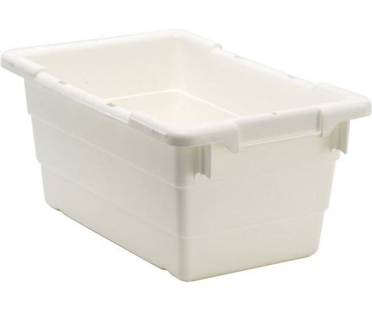 White Cross Stack Tub - 17-1/4" x 11" x 8" - Image 1