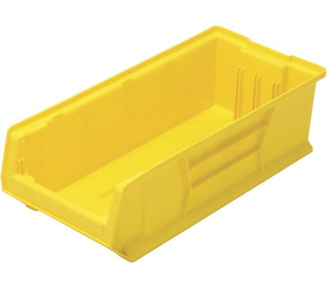 Jumbo Ultra Yellow Storage Bin 23-7/8" x 11" x 7" - Image 1