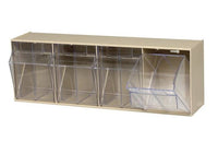 Ivory Tip Out Bin for Efficient Material Handling