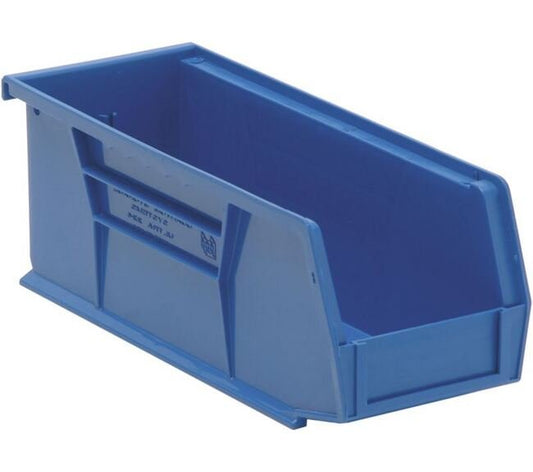 Blue Ultra Stack & Hang Bin 10-7/8x4-1/8x4 - Image 1