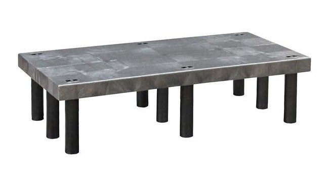 Heavy-Duty Solid Plastic Dunnage Platform - 48x24x12 - Image 1