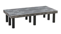 Heavy-Duty Solid Plastic Dunnage Platform - 48x24x12