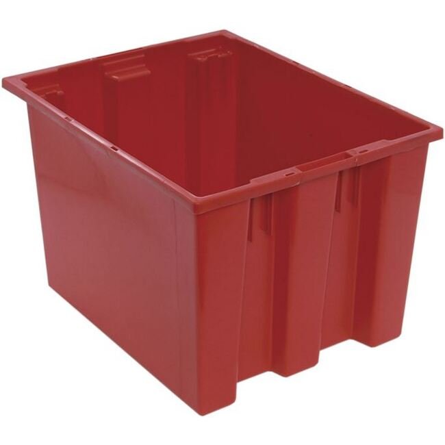 Red Stack & Nest Tote - 19.5 x 15.5 x 13 inches - Image 1