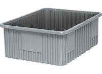 Gray Dividable Grid Container 22-1/2" x 17-1/2" x 8"