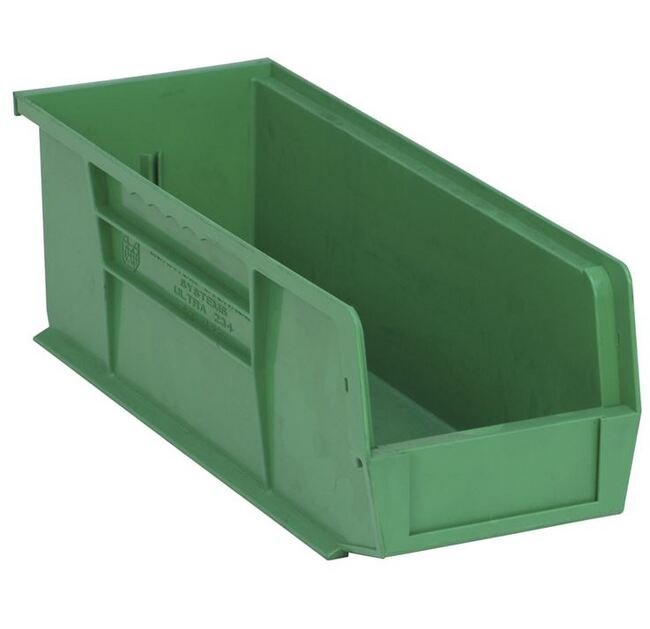 Green Ultra Stack & Hang Bin 14-3/4In X 5-1/2In X 5In - Image 1