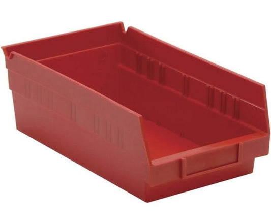 Red Shelf Bin 11-5/8In X 6-5/8In X 4In - Image 1