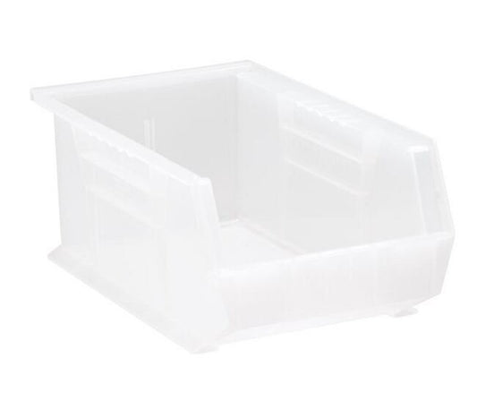 Clear Ultra Hang & Stack Bin - 13-5/8" x 8-1/4" x 6" - Image 1