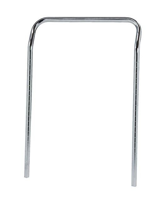 21-Inch Chrome U-Handle for Wire Shelving (1 Piece) - Image 1
