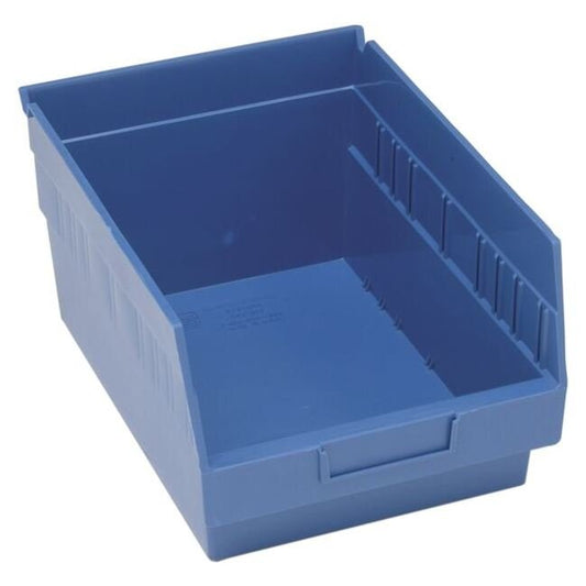 Blue Shelf Bin 11-5/8" X 8-3/8" X 6" - Image 1