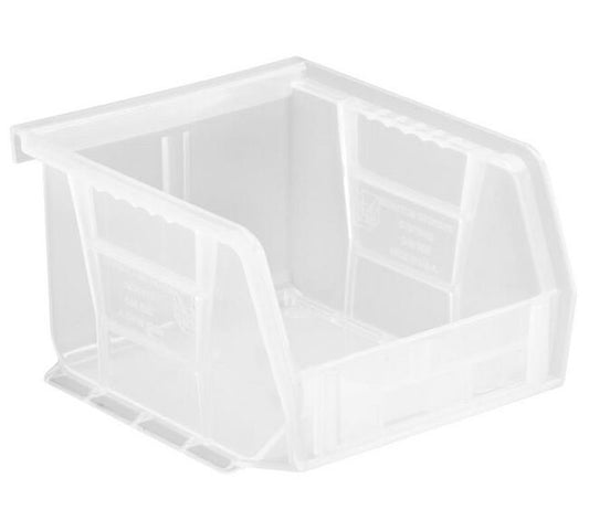 Clear Ultra Stack & Hang Bin 5 x 4-1/8 x 3 - Image 1