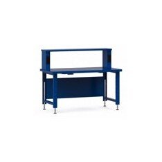 Adjustable Height Electric Workbench with Painted Steel Top - Image 1