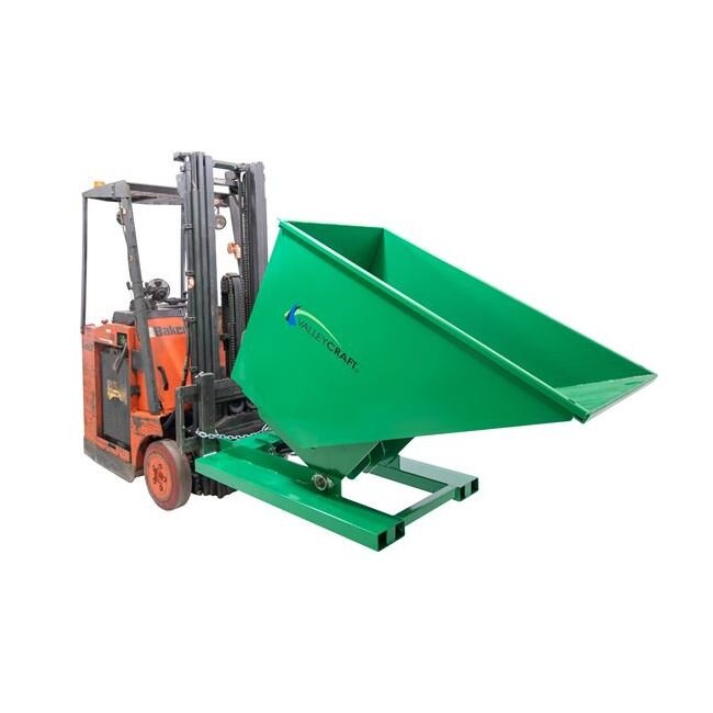 PowerPlus One-Cubic Yard Self Dumping Hopper - Image 1