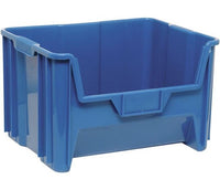Heavy Duty Stackable Storage Bin - Blue