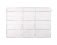 Clear Cross Divider Pack of 6