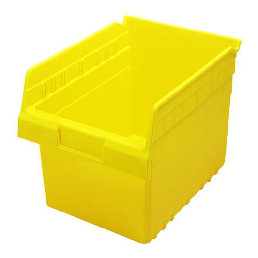 Yellow Shelf Bin 11-5/8 x 8-3/8 x 8 Inches - Image 1