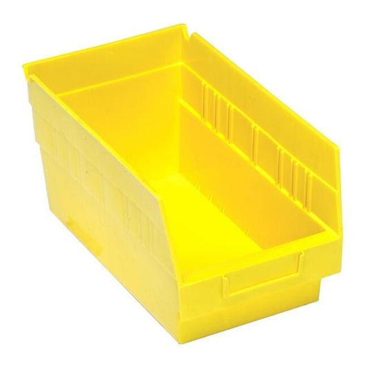 Yellow Shelf Bin - 11-5/8" x 6-5/8" x 6" - Image 1