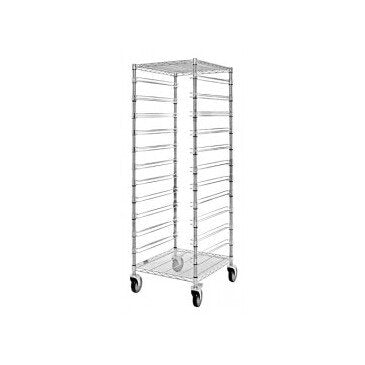 Modular Conductive Wire Bin Cart 11 Shelves - Image 1