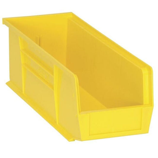 Heavy-Duty Stack & Hang Bin - Yellow, 14-3/4 x 5-1/2 x 5 Inches - Image 1