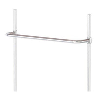 30-Inch Chrome Push Handle for Material Handling Units