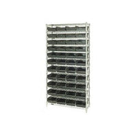 Quantum Conductive Wire Shelving Unit with 44 Bins
