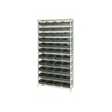 Quantum Conductive Wire Shelving Unit with 44 Bins - Image 1