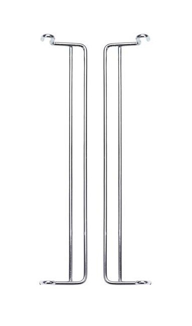 Stackable Mesh Bin Hanger Pair - Image 1