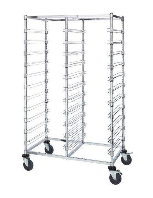 Modular Double Bay Bin Cart - 22 Levels (Bins Not Included) - Image 1