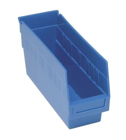 Blue Shelf Bin 11-5/8" x 4-1/8" x 6" - Image 1