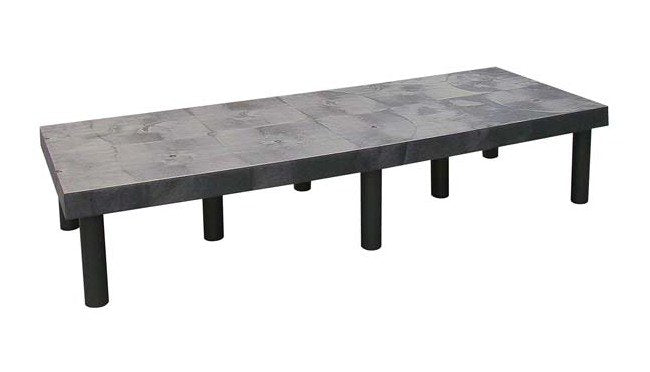 Heavy-Duty 66x24x12 Solid Plastic Dunnage Platform - Image 1