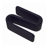 Heavy-Duty Black S Hooks Set of 8