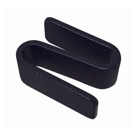 Heavy-Duty Black S Hooks Set of 8 - Image 1
