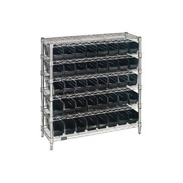 Quantum Wire Shelving System with Conductive Bins - Image 1